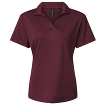 AllPro Women's Maroon Pro-Lock Performance Polo