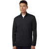 AllPro Men's Black Pro-Lock Performance Quarter-Zip Pullover