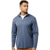 AllPro Men's Heather Navy Pro-Lock Performance Quarter-Zip Pullover
