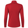 AllPro Women's Red Pro-Lock Performance Quarter-Zip Pullover