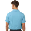 AllPro Men's Cloud Blue Pro-Flex Sorona Polo
