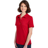 Jerzees Women's True Red Dri-Power Polo