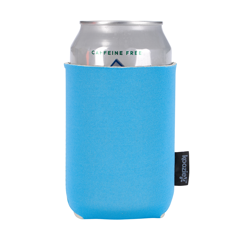Koozie Neon Blue Magnetic Can Cooler