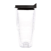 Tervis Clear Tumbler with Black Lid Classic Tumbler 24 oz. - Printed