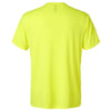AllPro Men's Neon Yellow Pro-Lock Performance T-Shirt