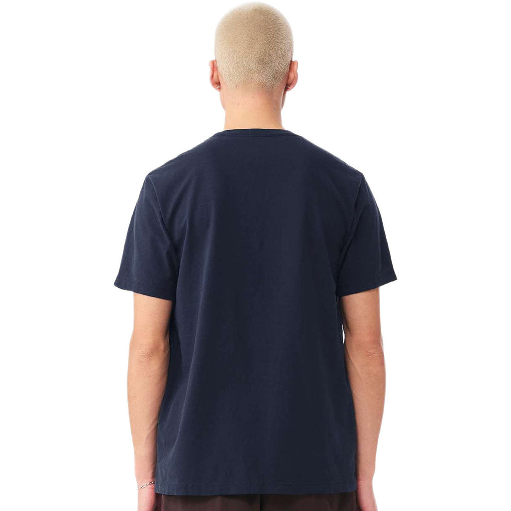 Bella + Canvas Unisex Navy Heavyweight Garment-Dyed Tee
