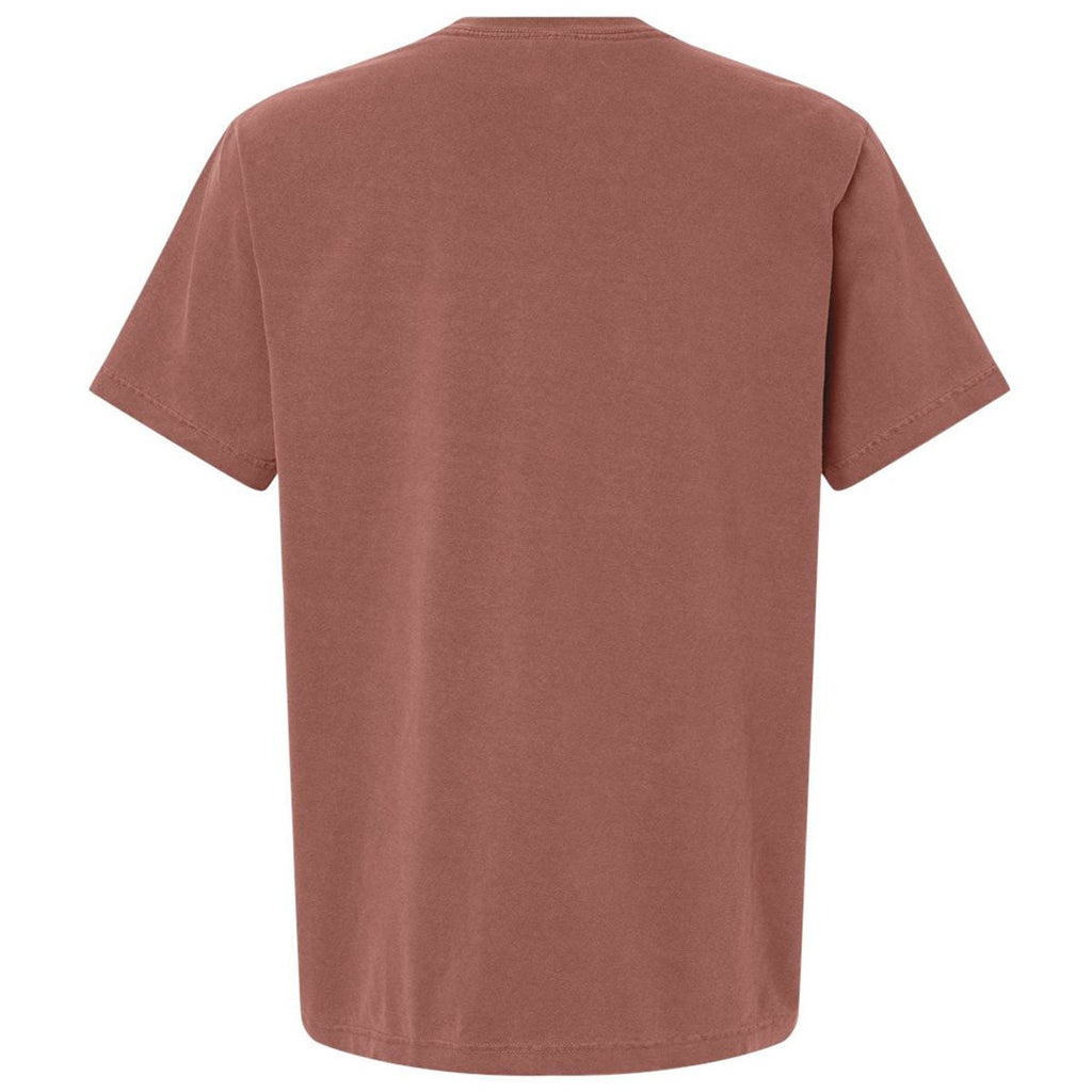 Bella + Canvas Unisex Washed Chestnut Heavyweight Garment-Dyed Tee