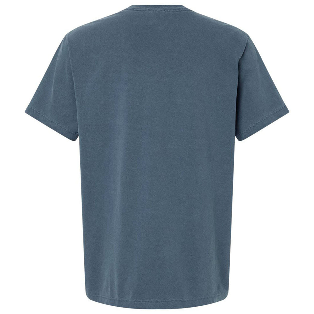 Bella + Canvas Unisex Washed Denim Heavyweight Garment-Dyed Tee