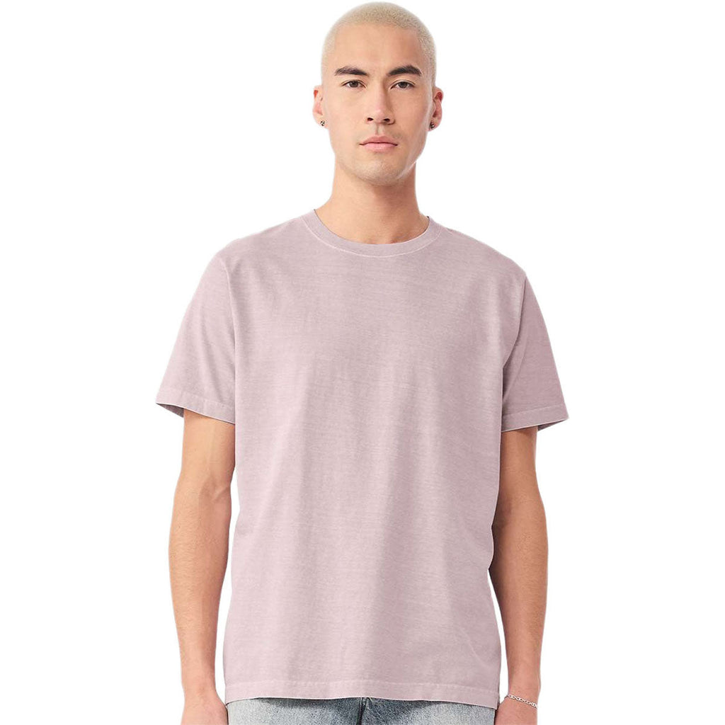 Bella + Canvas Unisex Washed Lavender Heavyweight Garment-Dyed Tee