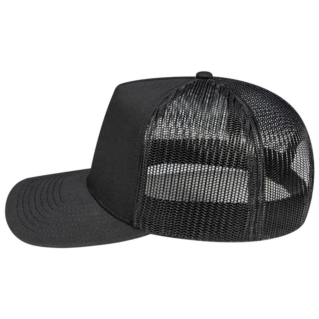 Pukka Black Rudder Five-Panel Cap