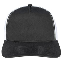 Pukka Black/White Rudder Five-Panel Cap