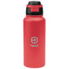 Hit Red with Black 32 Oz. Pop Sip Recycled Stainless Steel Bottle