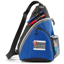 48-Hour Gemline Royal Blue Wave Sling Bag