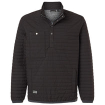 Dri Duck Men's Black Keystone Quilted Pullover