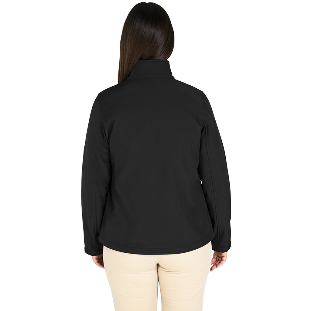 Charles River Women's Black Supreme Soft Shell Jacket