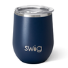 Swig Life Navy 12 oz Stainless Steel Stemless Wine Tumbler