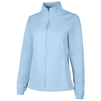 Charles River Women's Sky Blue Lexington Stretch Full Zip Jacket