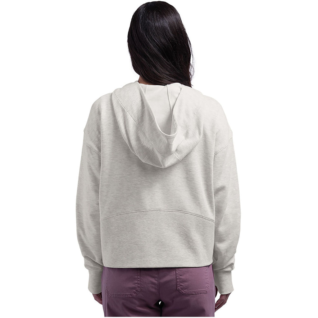 Charles River Women's Oatmeal Heather Willow Full Zip Hoodie