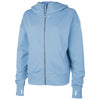 Charles River Women's Blue Mist Willow Full Zip Hoodie