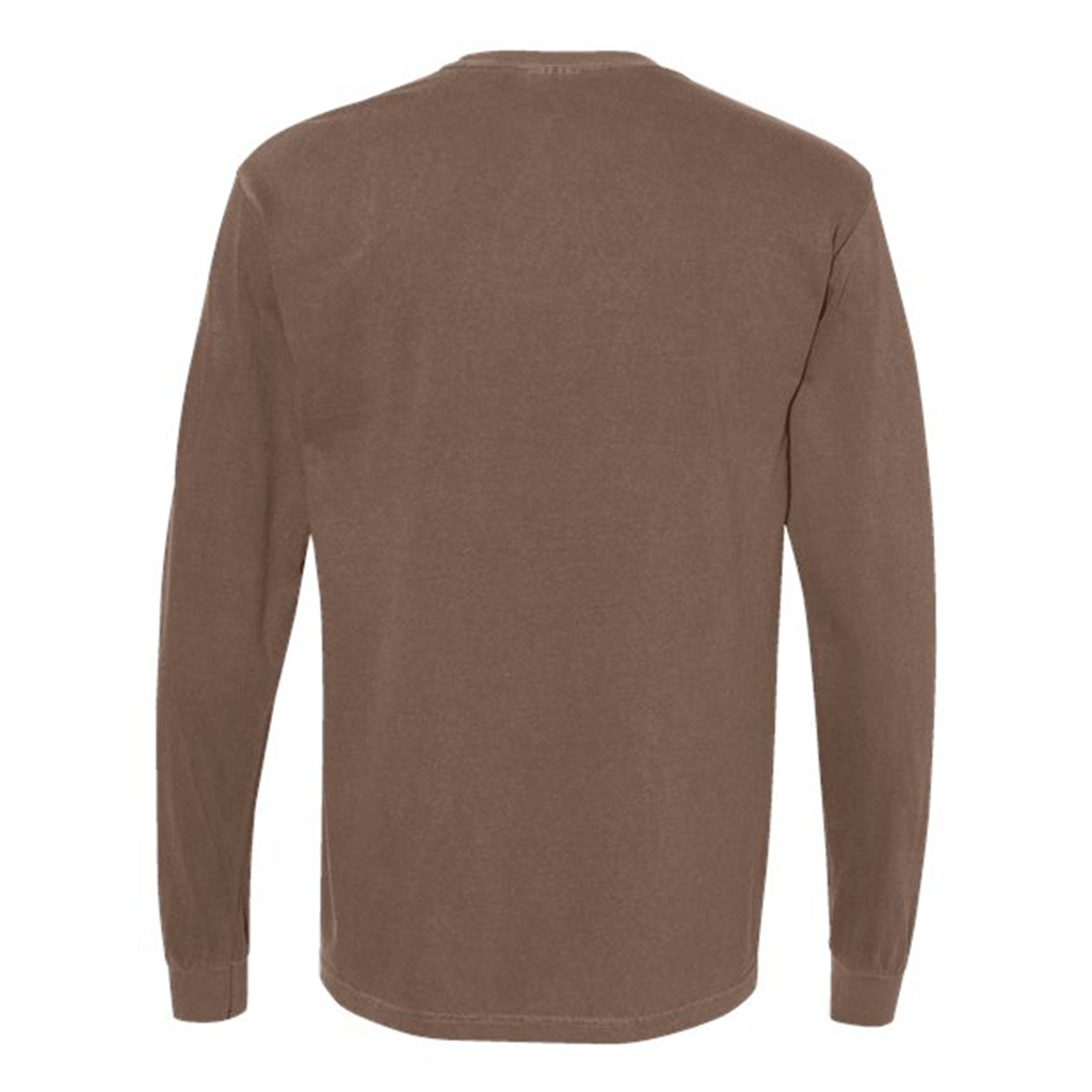 Comfort Colors Unisex Espresso Garment-Dyed Heavyweight Long Sleeve T-Shirt