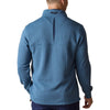Straight Down Men's Petrol Optic Quarter Zip