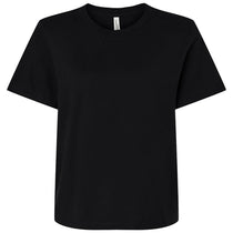 Bella + Canvas Women's Black 6 oz Heavyweight Tee