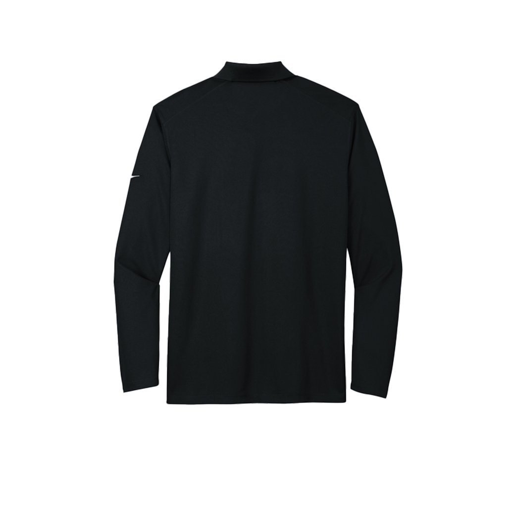 Nike Black Dri-FIT Micro Pique 2.0 Long Sleeve Polo