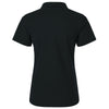 AllPro Women's Black Pique Polo