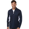 Puma Golf Men's Deep Navy/White Glow Pure 2.0 Quarter-Zip