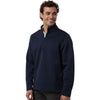 Puma Golf Men's Deep Navy Pebble Quarter-Zip Pullover