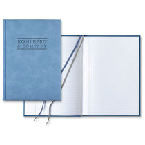 Castelli Sky Blue Chia Slim Grande Lined White Page Journal