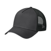 New Era Flag Graphite/Black Snapback Trucker Cap