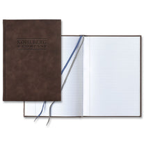Castelli Dark Brown Chia Grande Lined White Page Journal