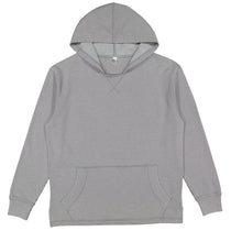 LAT Unisex Washed Grey Vintage Wash Fleece Hooded Sweatshirt