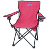 Hit Pink Folding Chair With Carrying Bag