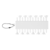 Hit White rABS Golf Tee Set Keychain