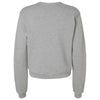 Bella + Canvas Women's Athletic Heather Sponge Fleece Classic Crewneck Sweatshirt