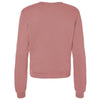 Bella + Canvas Women's Mauve Sponge Fleece Classic Crewneck Sweatshirt