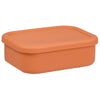 Leed's Melon Silicone Food Storage Box with Air Valve 24oz