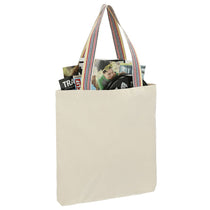 Leed's Natural Rainbow Recycled 6oz Cotton Convention Tote