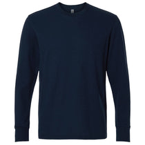 Next Level Unisex Midnight Navy Ideal Thermal Long Sleeve T-Shirt
