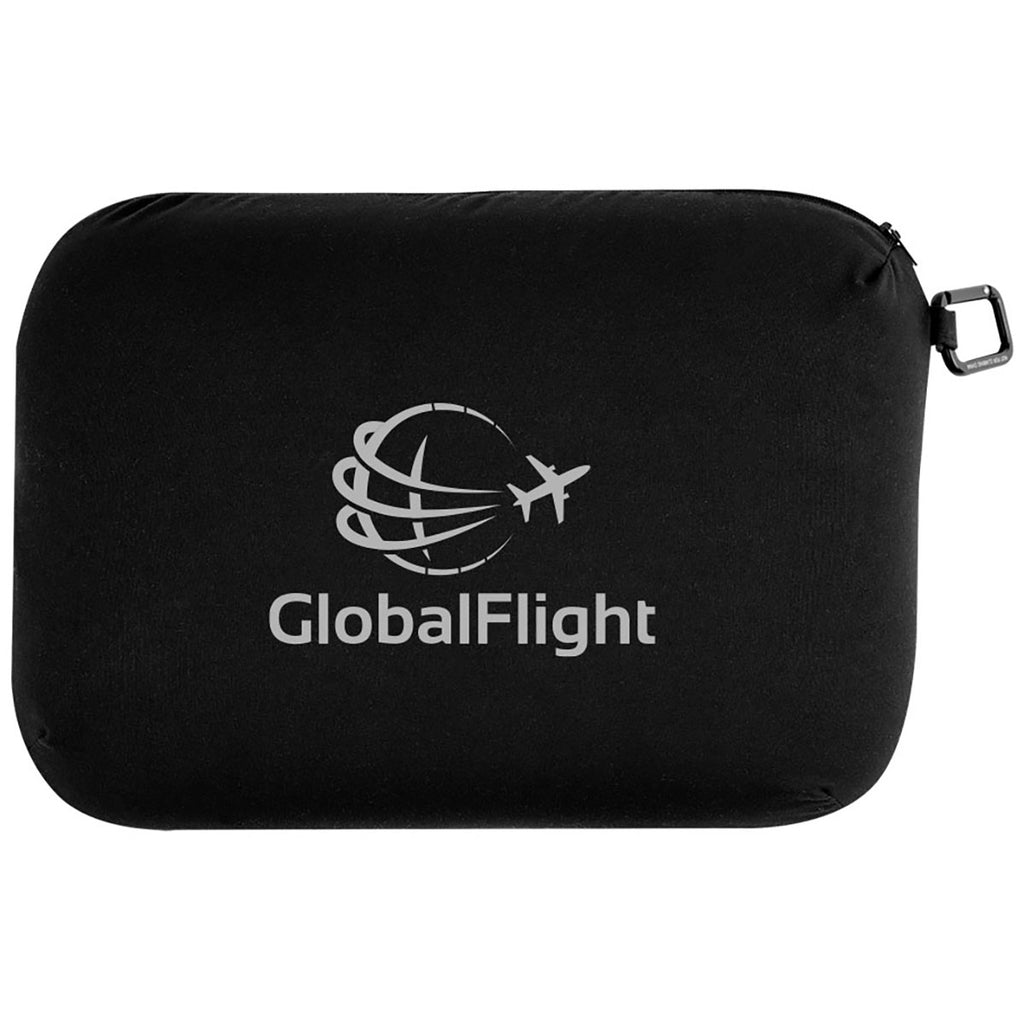 Hit Black with Grey Travel Pillow