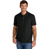 Gildan Men's Black Hammer Pique Polo