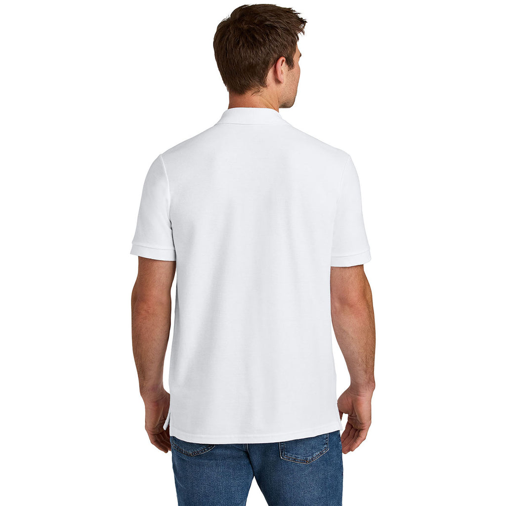 Gildan Men's White Hammer Pique Polo