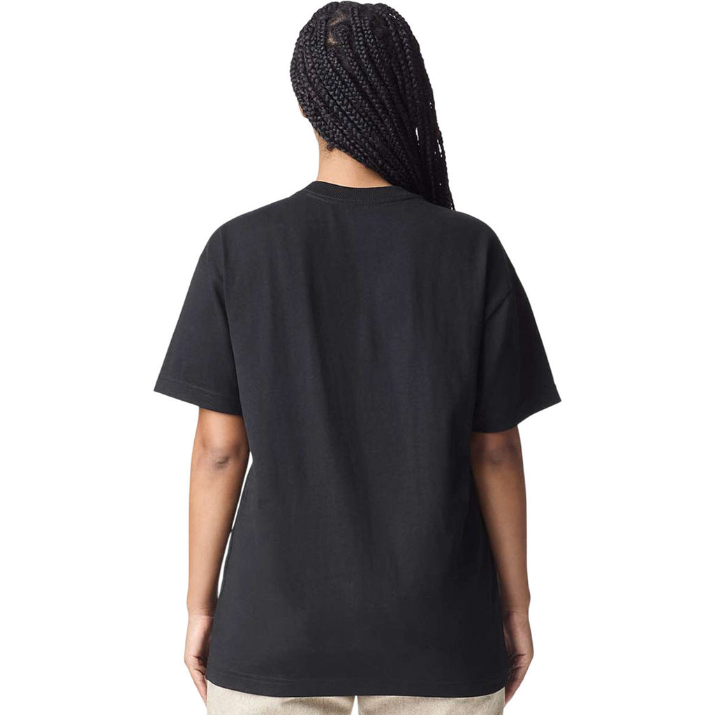 American Apparel Unisex Black Super Heavyweight Tee