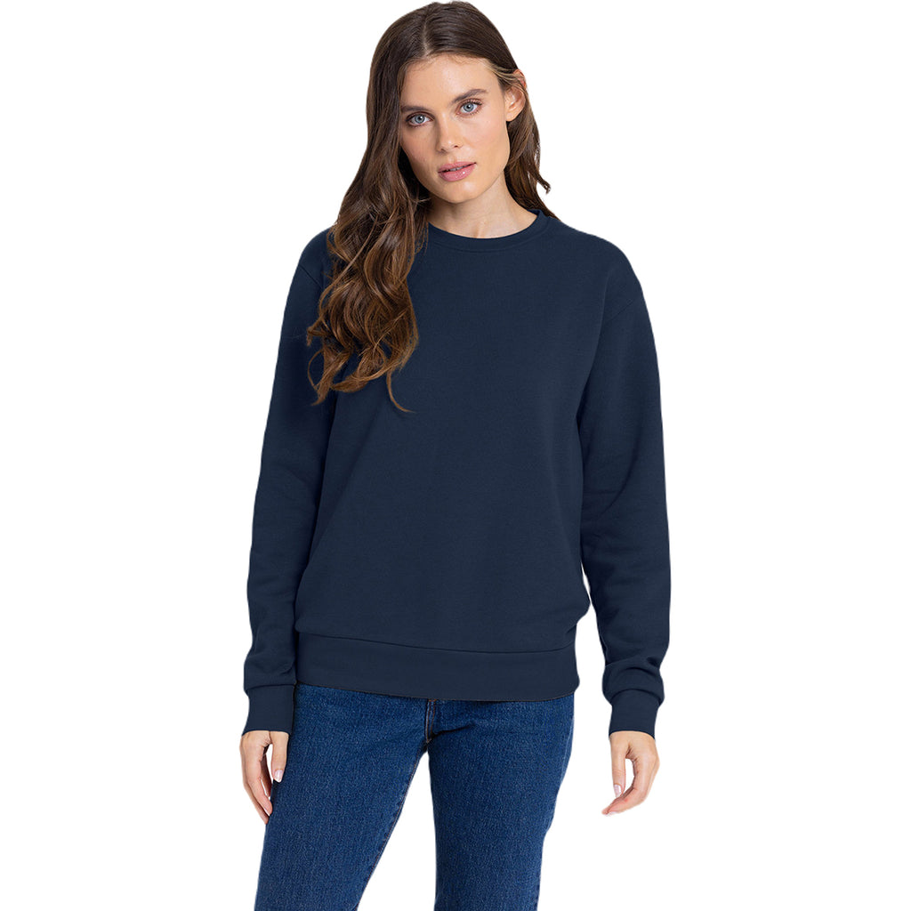 Next Level Apparel Unisex Midnight Navy Santa Cruz Sweatshirt