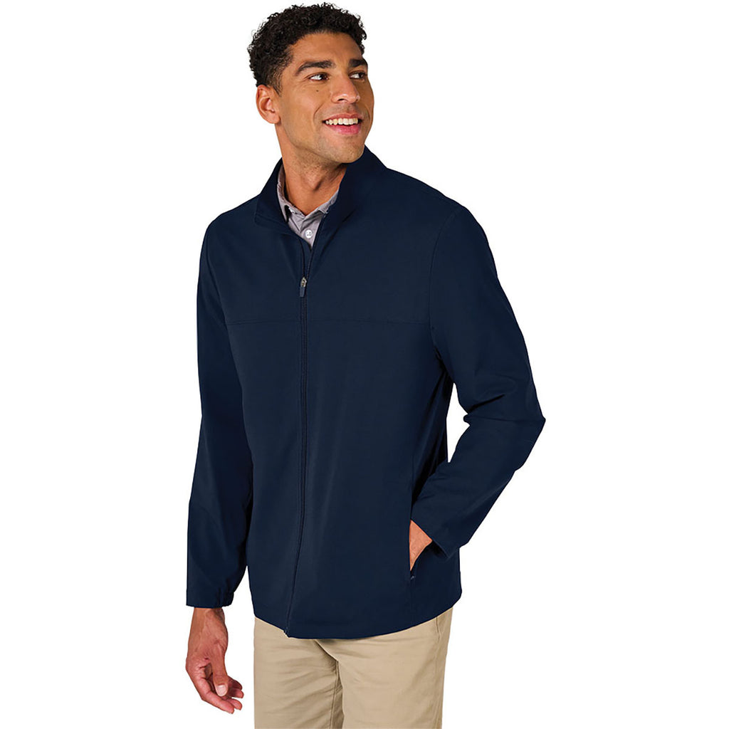 Charles River Men's Navy Lexington Stretch Full Zip Jacket