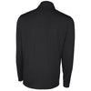 Charles River Men's Black Heather Vista Tri-Blend Quarter Zip