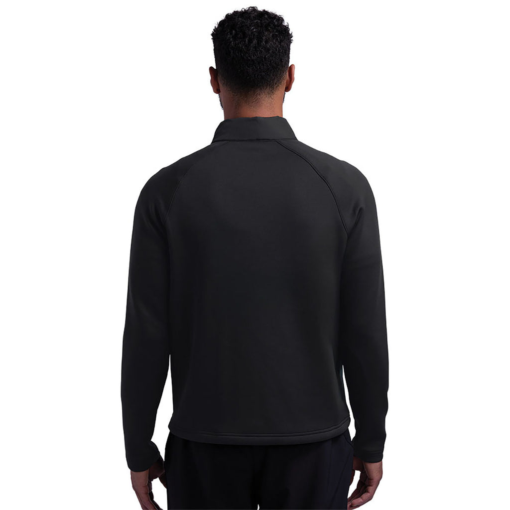 Charles River Men's Black Lotus Hybrid Puffer Jacket