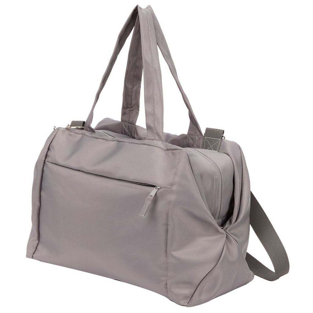 Leed's Grey Daybreak Recycled Duffle